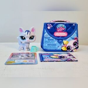 Littlest Pet Shop G7 Series 4 #241 Arctic Fox Pet Surprise